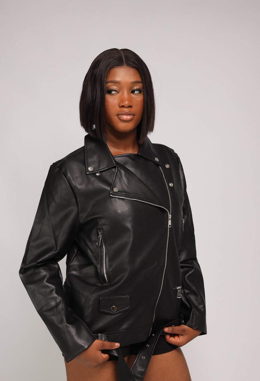 Monzy OverSized Jacket BIKER (WOMAN)