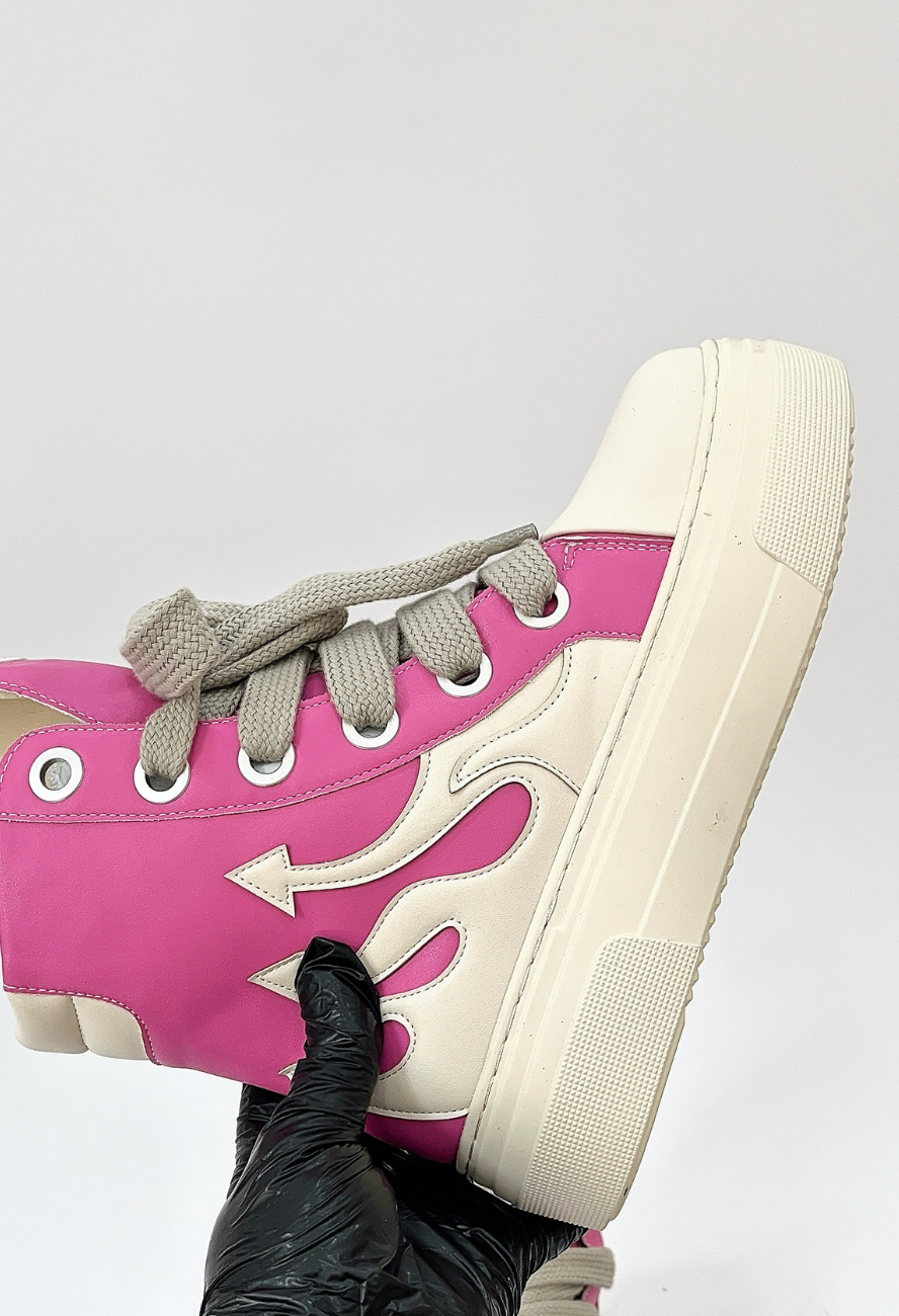 PINK FLAME BOOTS