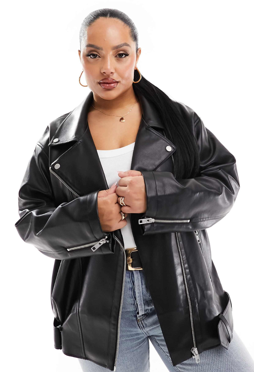 Monzy OverSized Jacket BIKER (WOMAN)