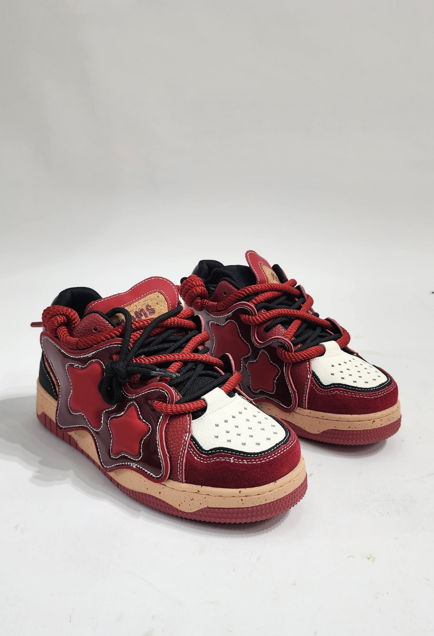 MQM Sneakers - RED RED MMM