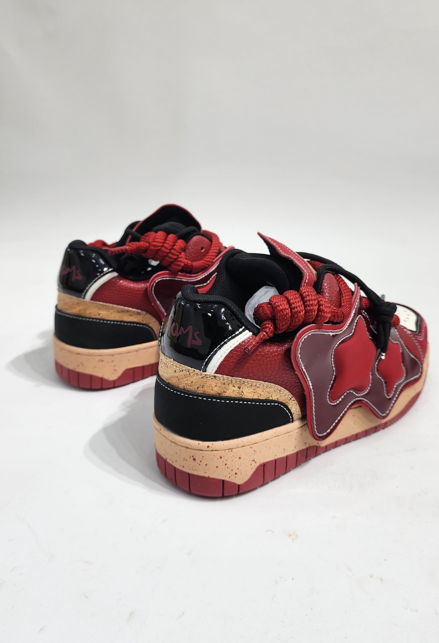 MQM Sneakers - RED RED MMM