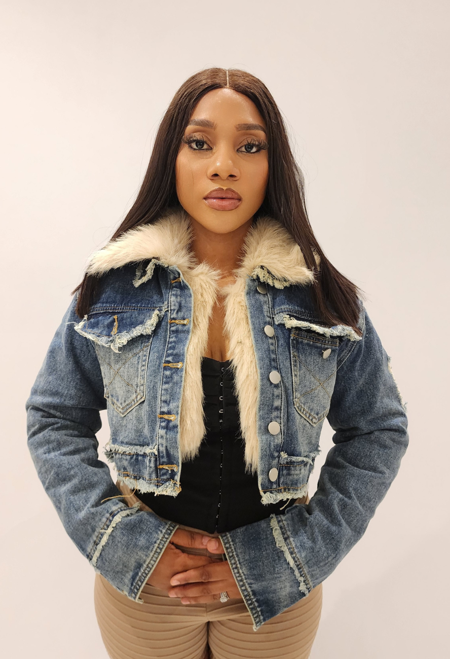 JEAN FOZZ JACKET (BLUE)