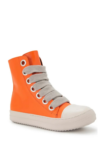 Ray Orange Sneakers ( BIG LACE) - Unisex