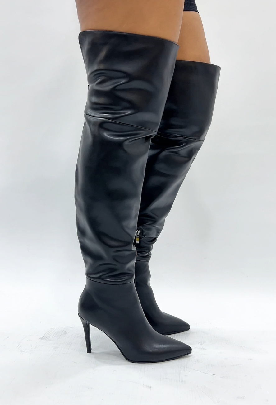 LEXY THIGH HIGH BLACK