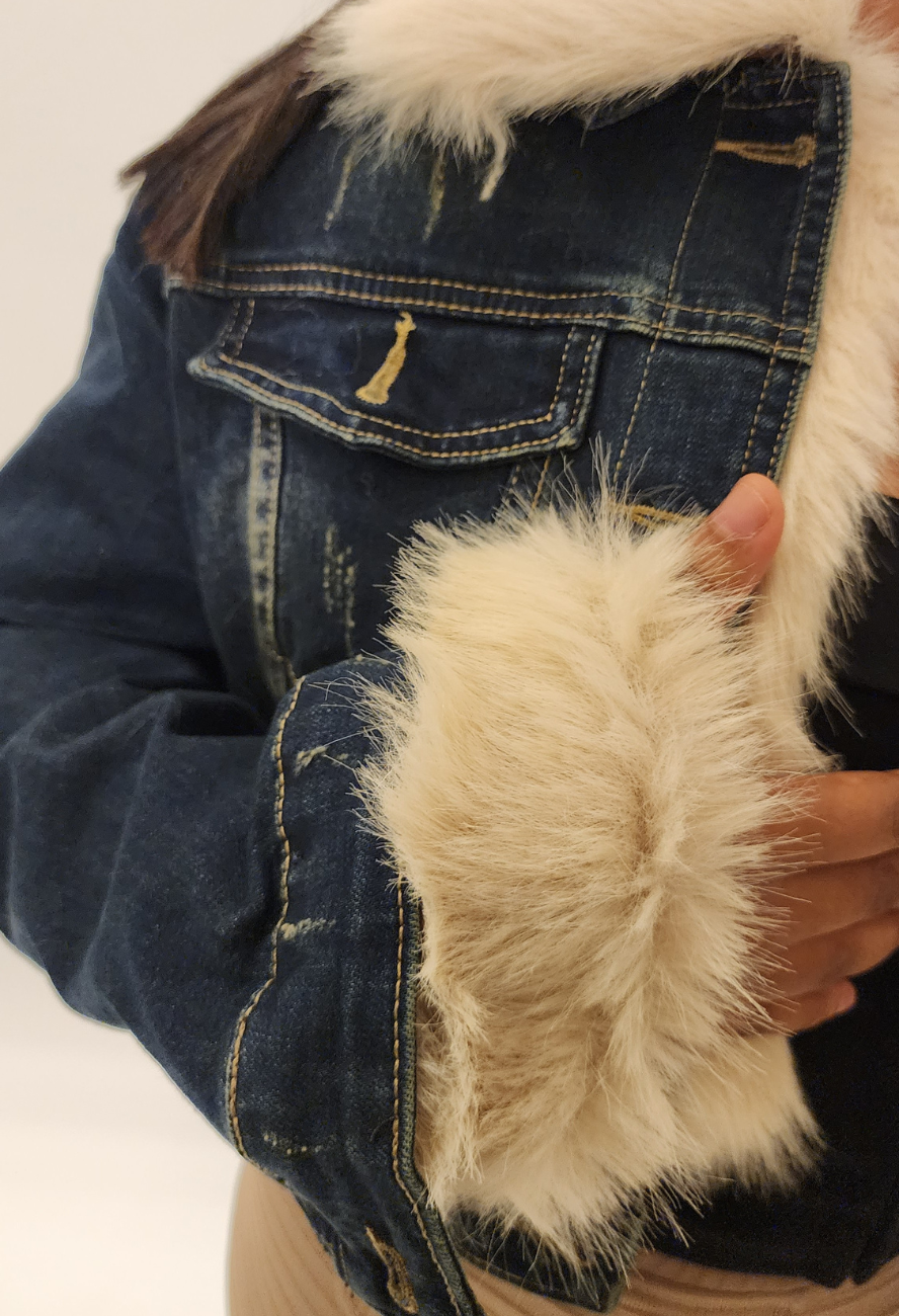 JEAN FOZZ JACKET (DARK BLUE)