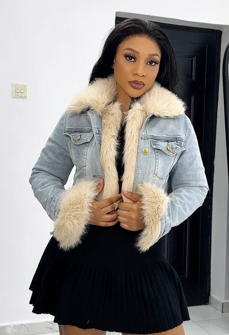 JEAN FOZZ JACKET ( LIGHT BLUE)
