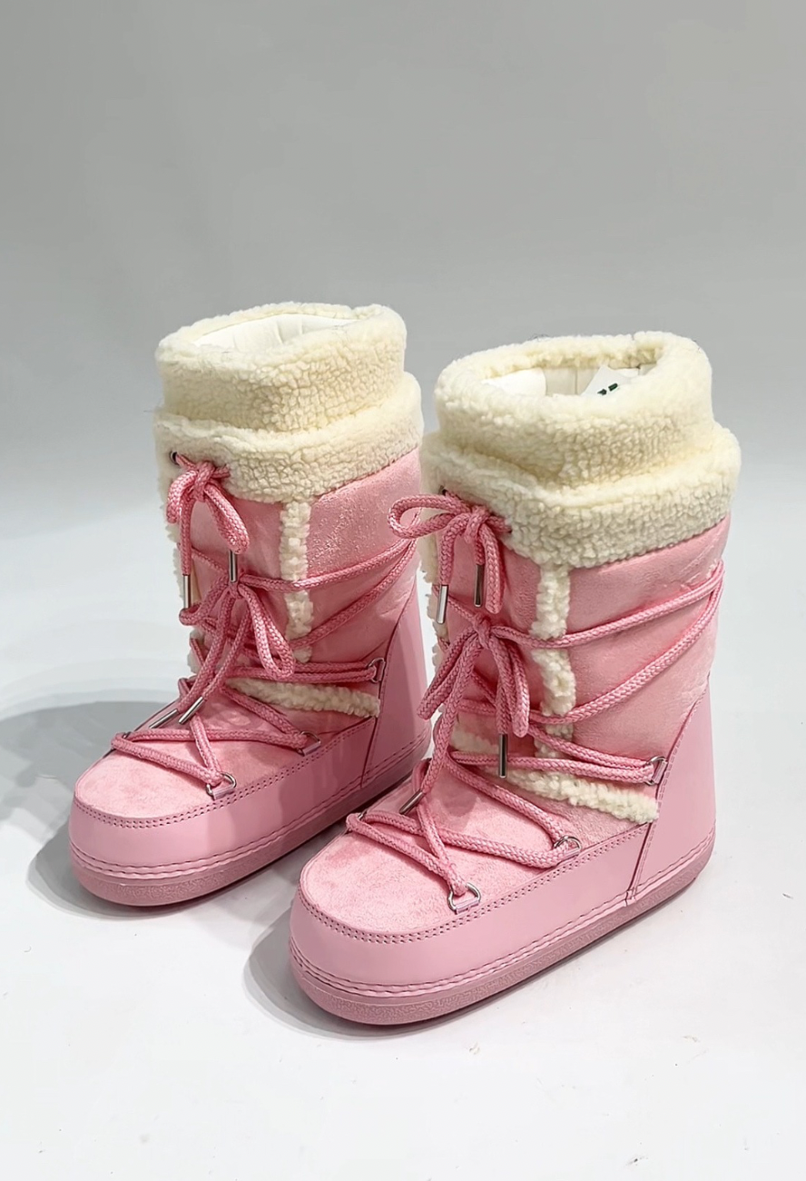 Snow boot ( PINK)