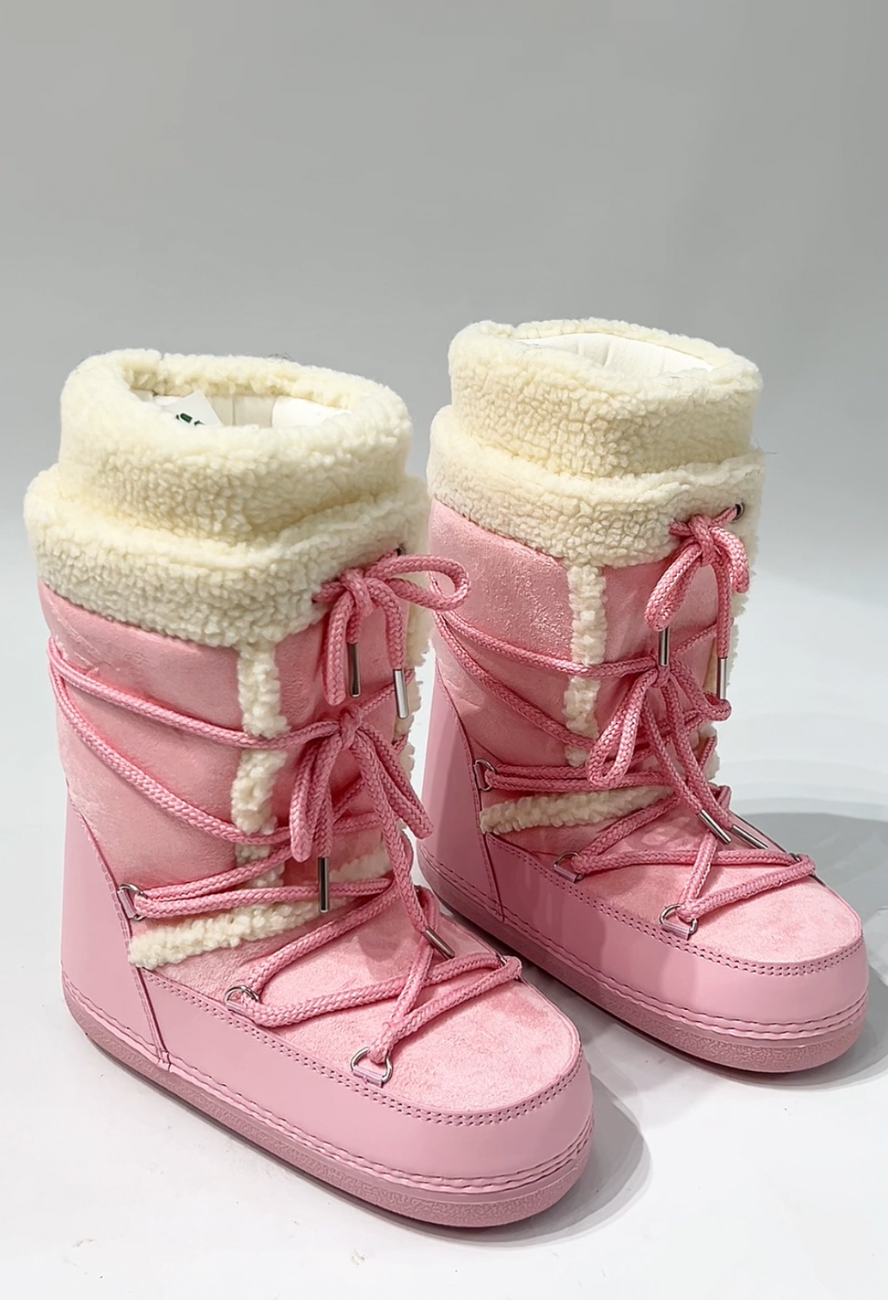 Snow boot ( PINK)