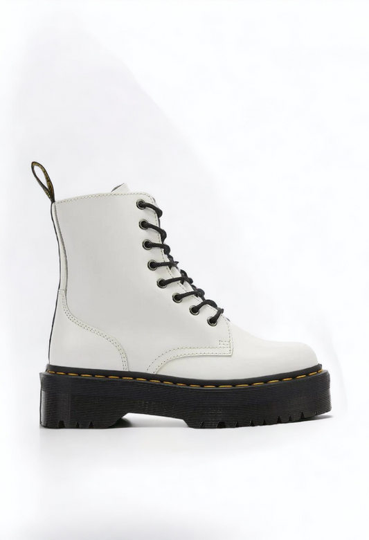 White Marten High top Boots (UNISEX)