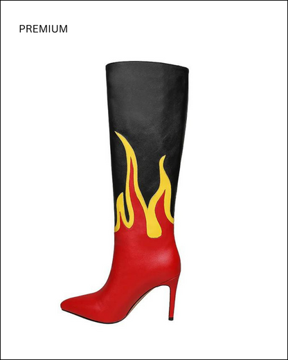 Flame knee Premium Boots