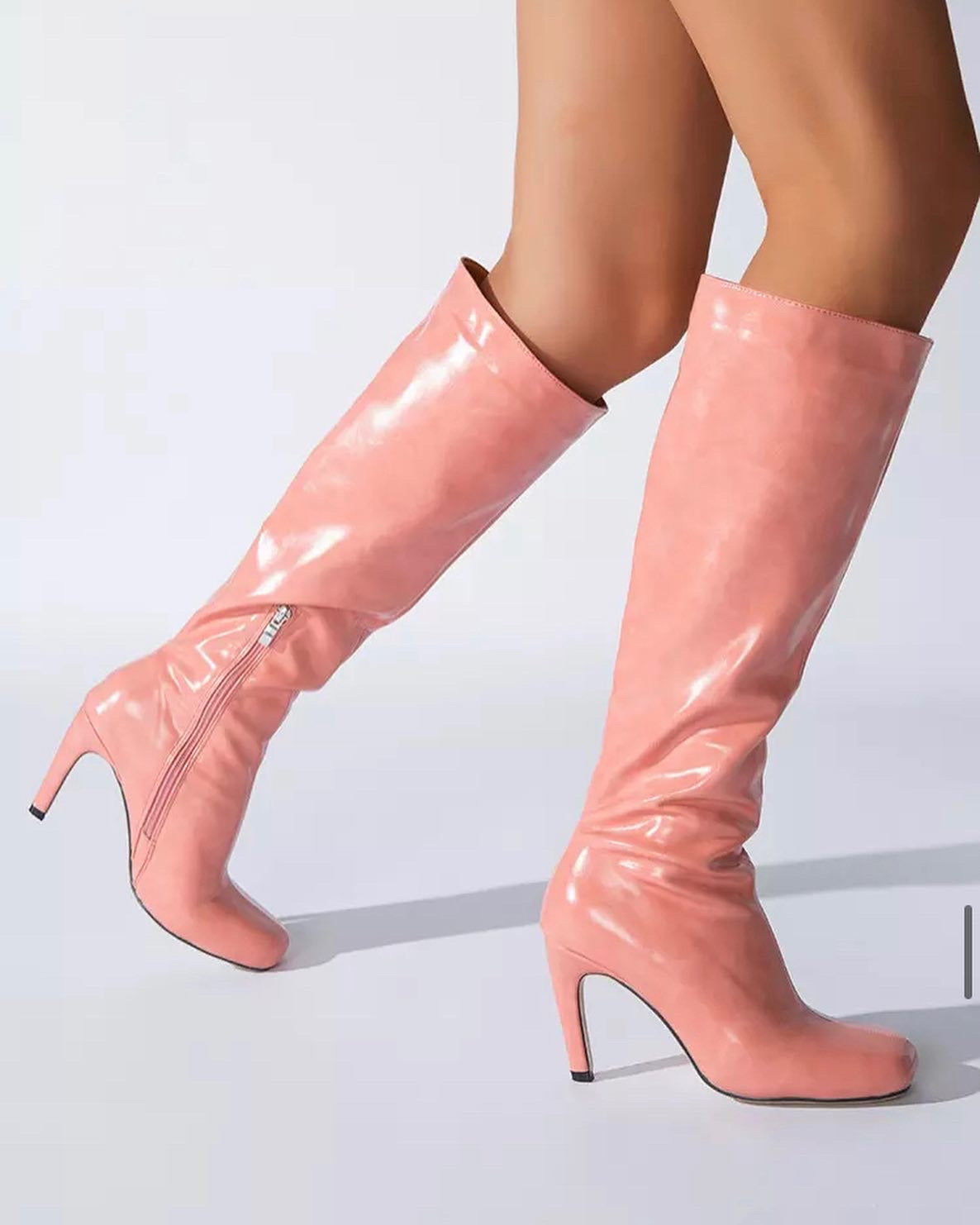 Lilly Pink Knee BOOTS