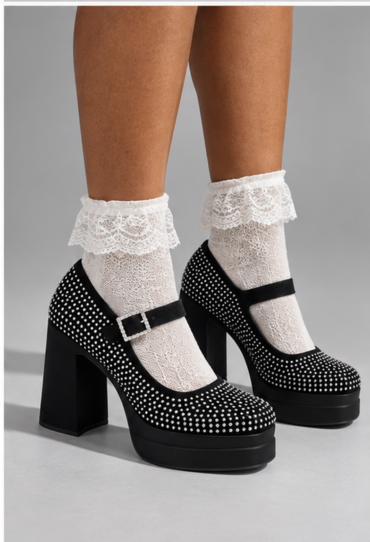 School STONE BLACK BOOT