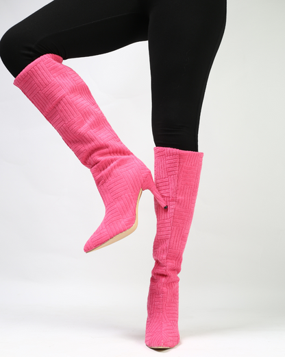 PART Knee High Boot (PINK)