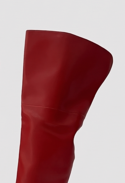 LEXY THIGH HIGH RED