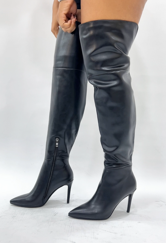 LEXY THIGH HIGH BLACK