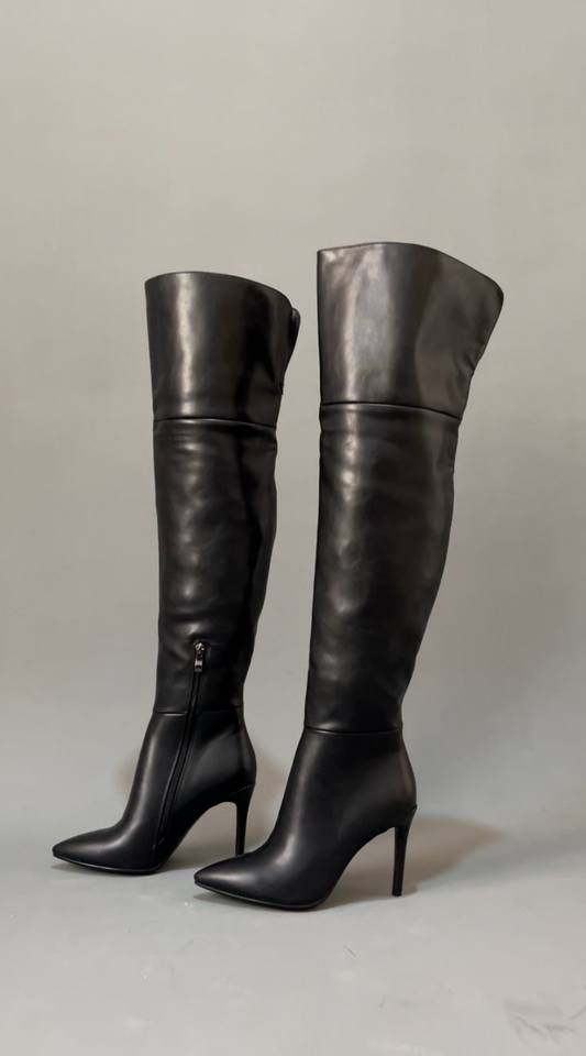 LEXY THIGH HIGH BLACK