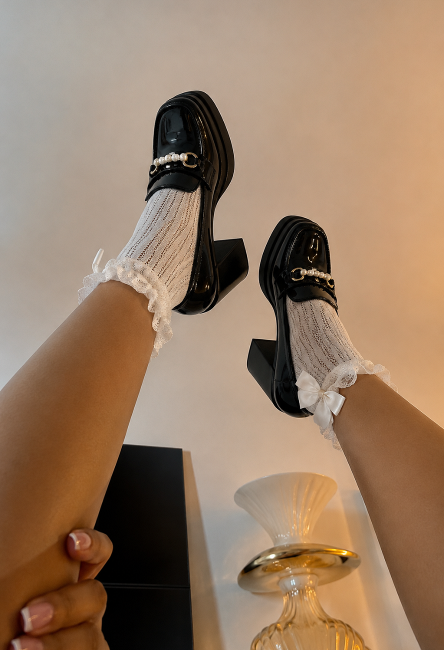 School Petty BOOT -BLACK BIDS