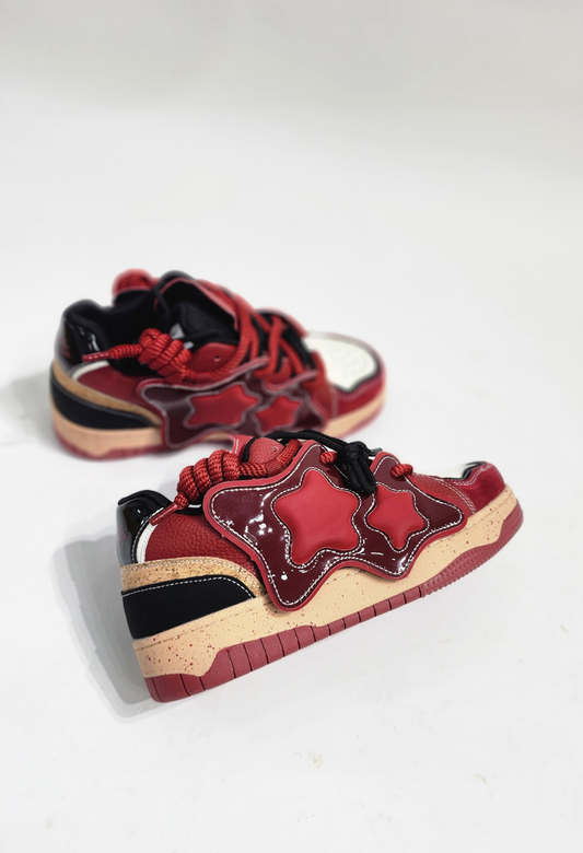 MQM Sneakers - RED RED MMM