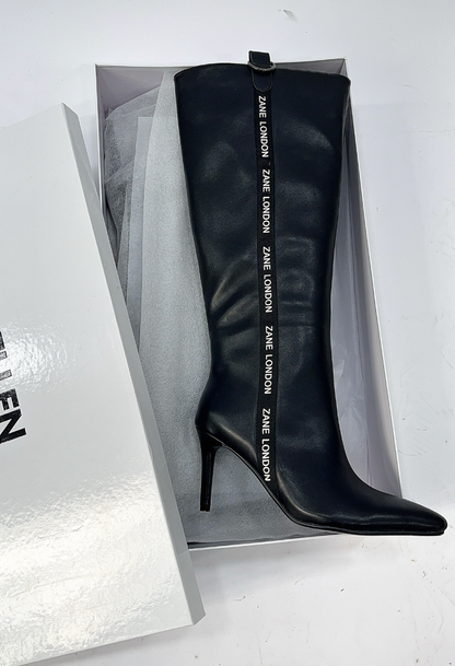 BLACK ZANE LONDON BOOTS