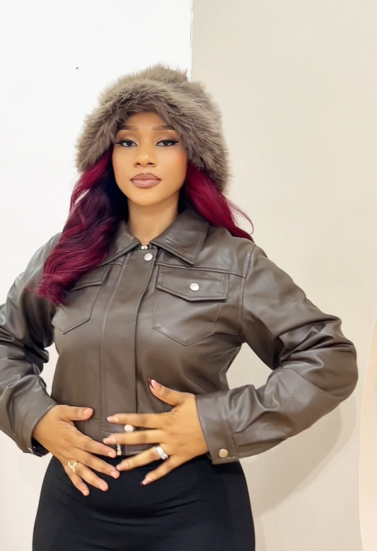 Brown Leather Jacket