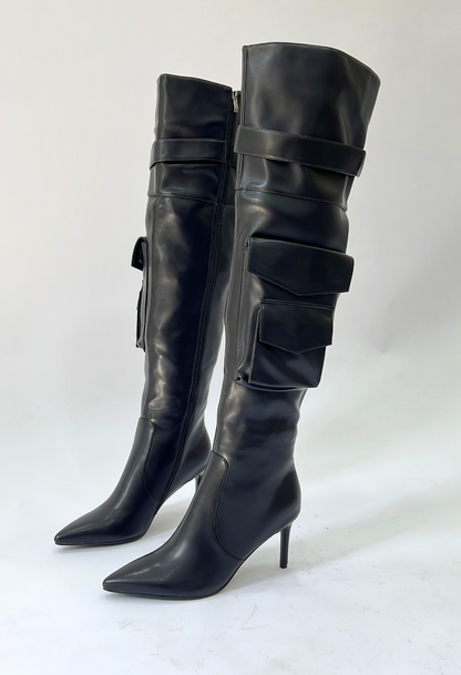 COMBAT THIGH BOOTS