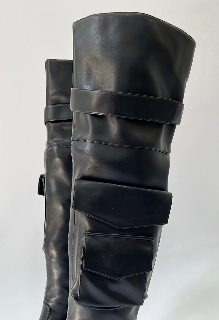COMBAT THIGH BOOTS