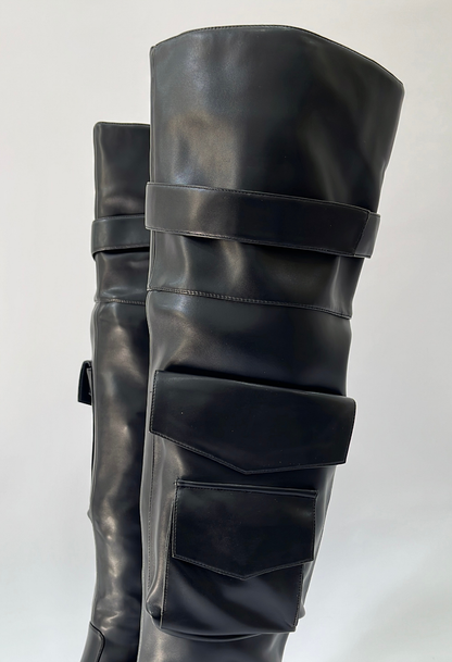 COMBAT THIGH BOOTS