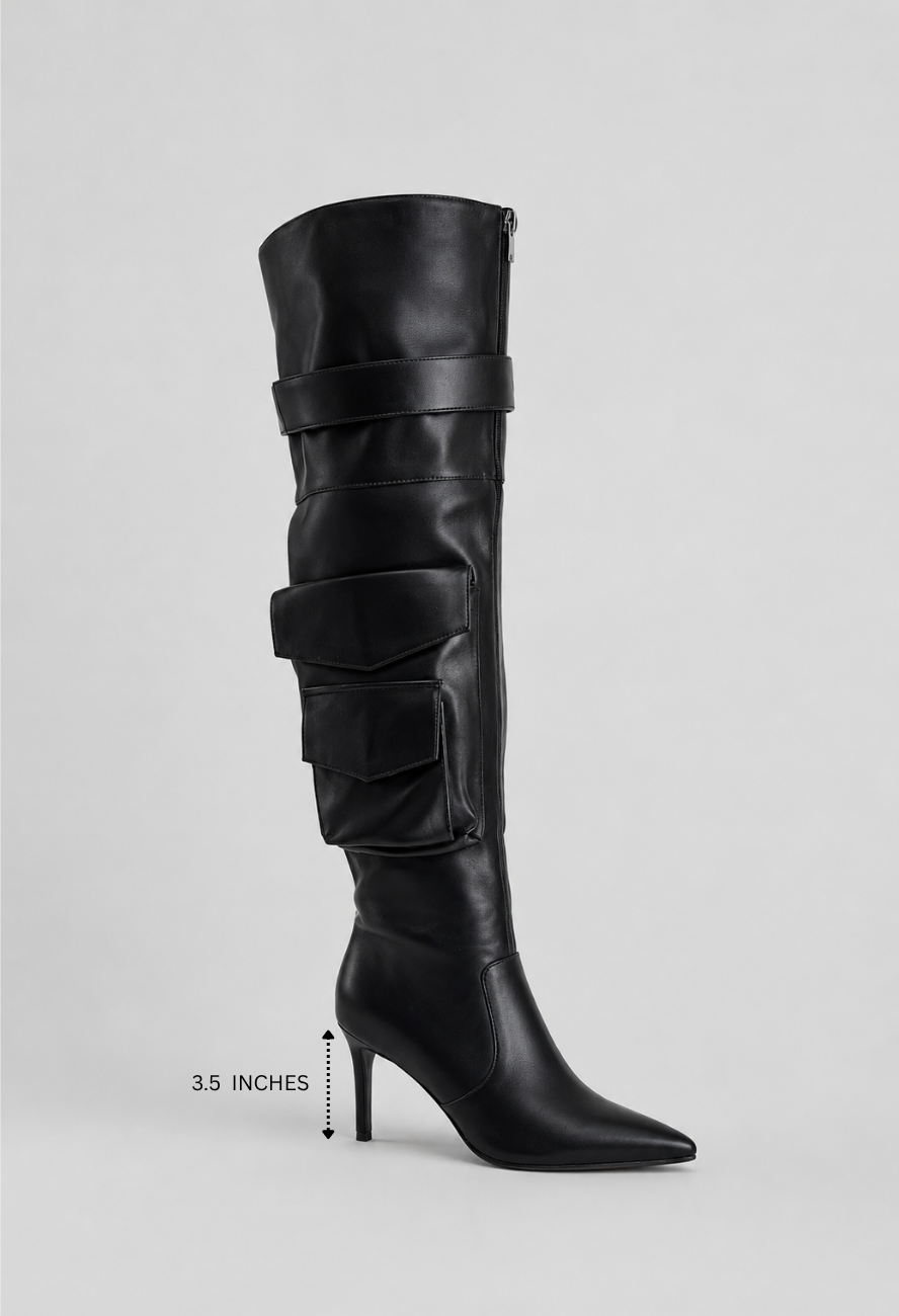 COMBAT THIGH BOOTS