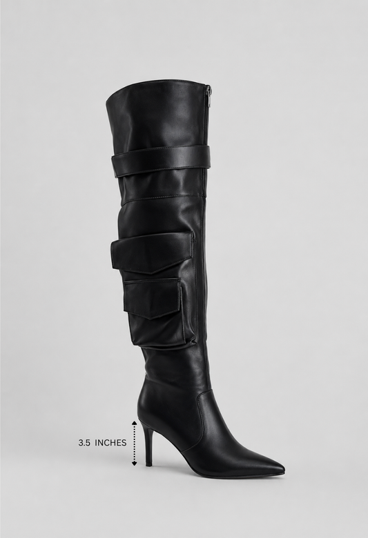 COMBAT THIGH BOOTS