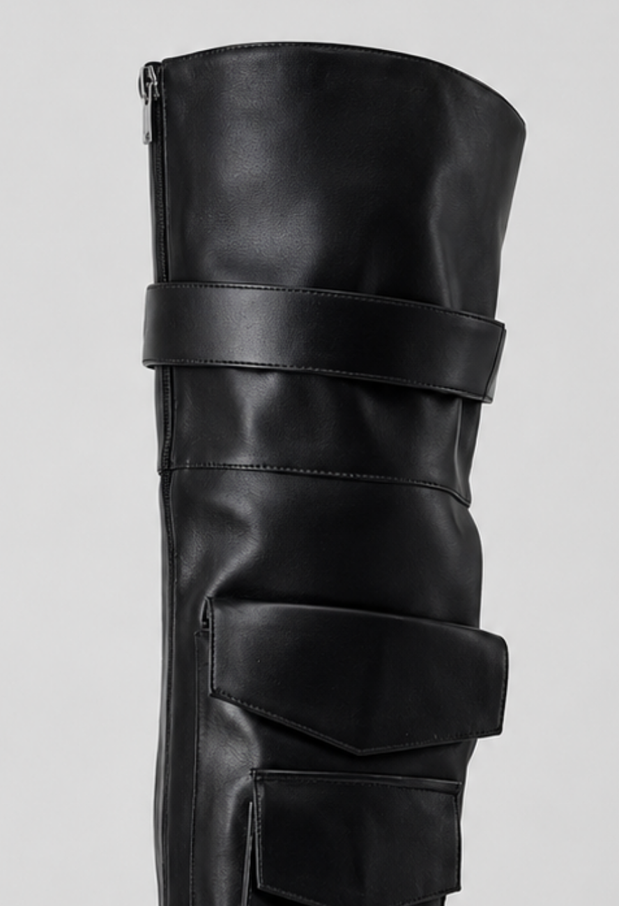 COMBAT THIGH BOOTS