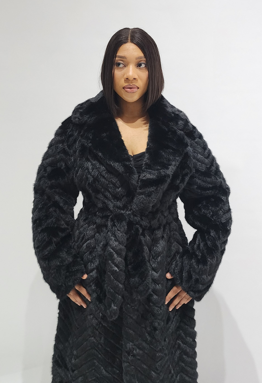 VOX Black Trench Jacket