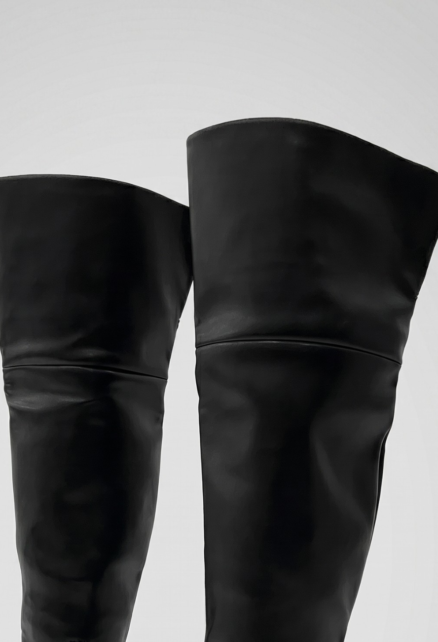 LEXY THIGH HIGH BLACK