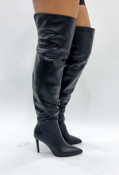 LEXY THIGH HIGH BLACK