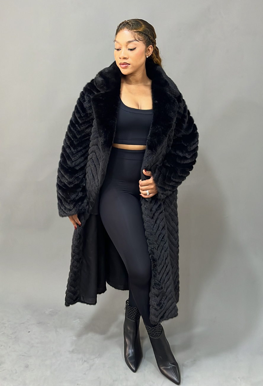 VOX Black Trench Jacket