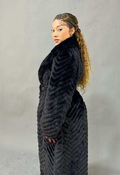 VOX Black Trench Jacket