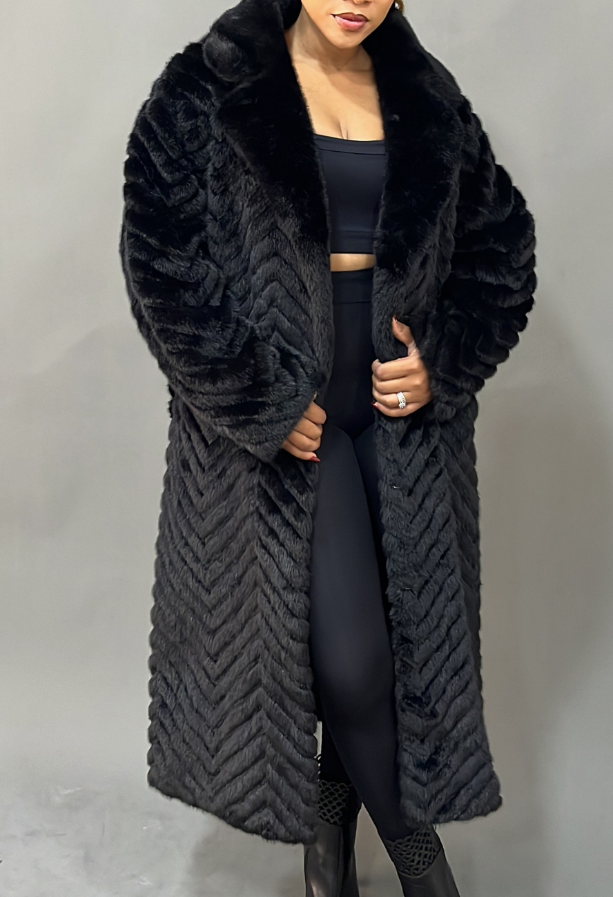 VOX Black Trench Jacket