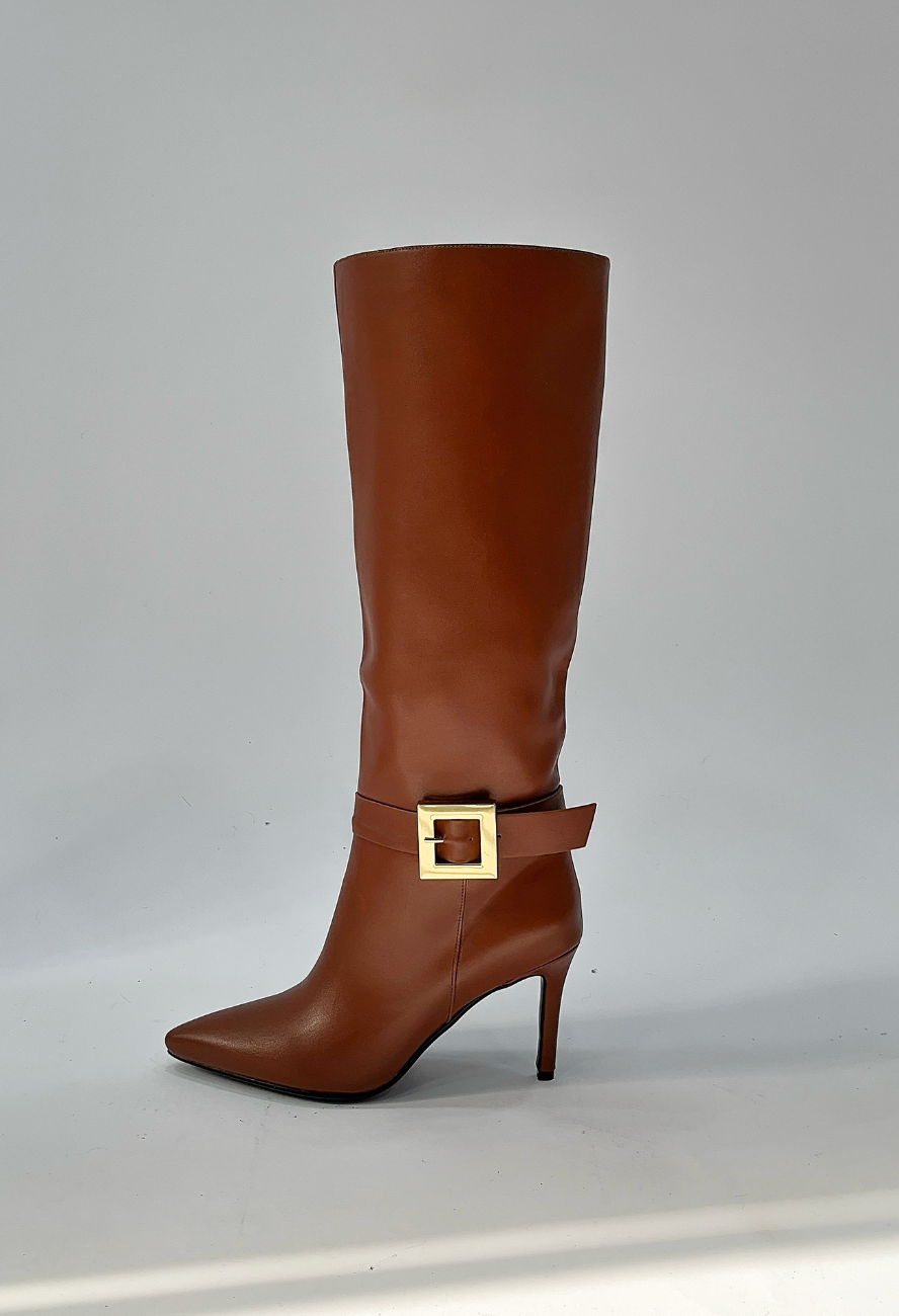 NK BROWN  BOOTS -PREMIUM