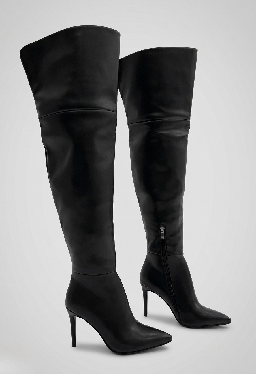 LEXY THIGH HIGH BLACK