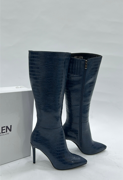 POLLY  Boots -BLUE