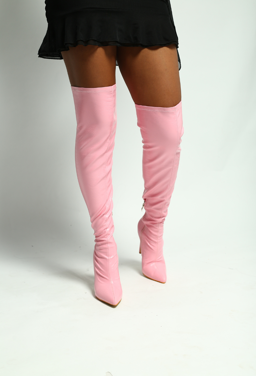 PINK SKIN  Night Boots
