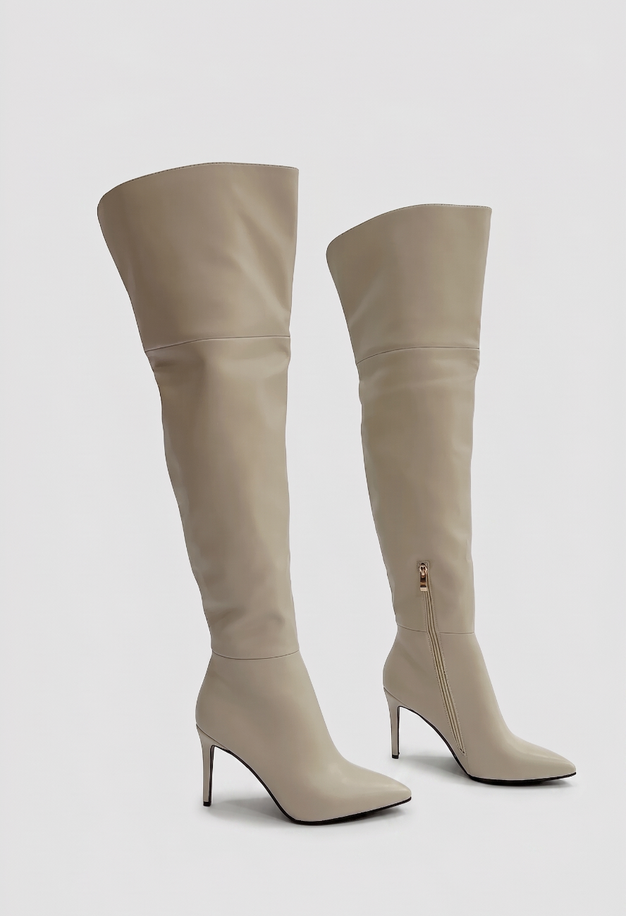 LEXY THIGH CREAM/OFF-WHITE