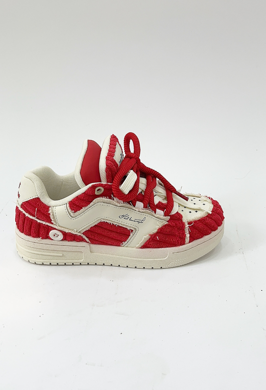 MQM Red Sneakers