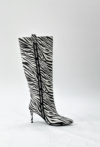 ZEBRA ZANE LONDON BOOTS