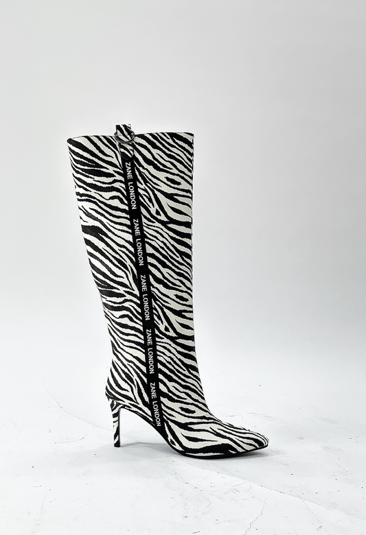 ZEBRA ZANE LONDON BOOTS