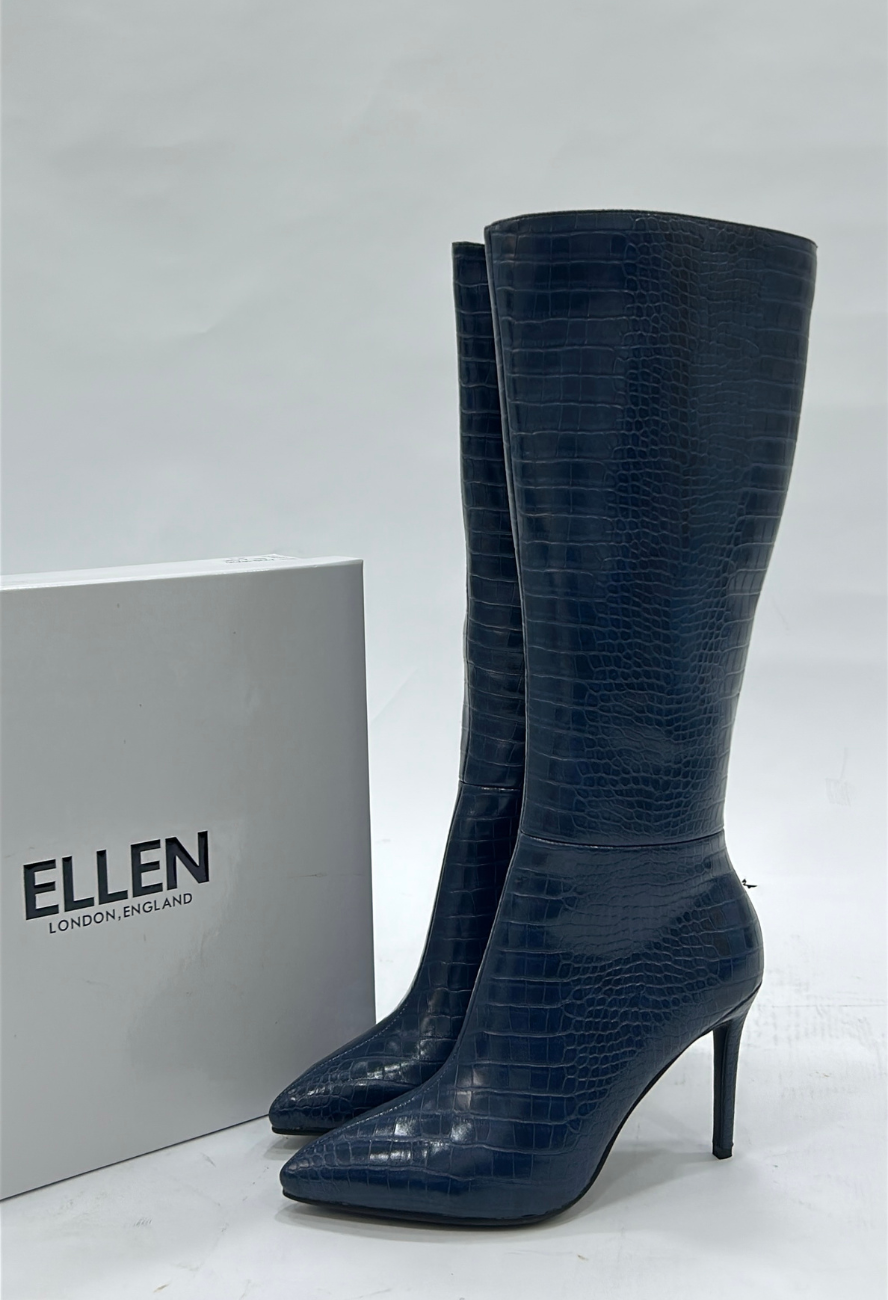 POLLY  Boots -BLUE