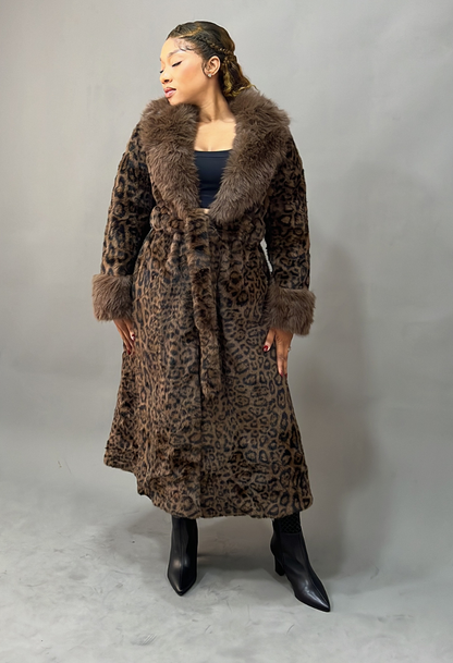 TIGER  Trench Fur Jacket