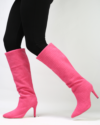 PART Knee High Boot (PINK)