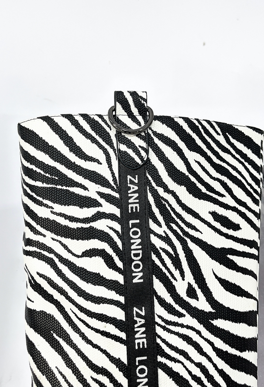 ZEBRA ZANE LONDON BOOTS