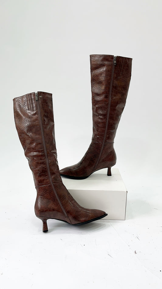 Brown Short Heel