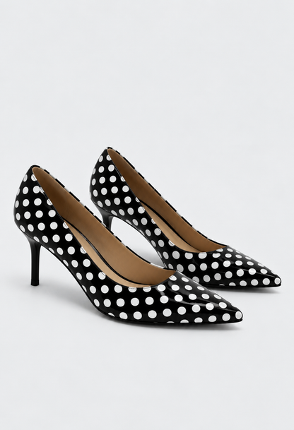 POLKA DOT HEELS